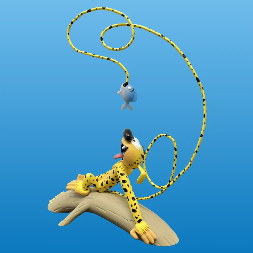 Marsupilami und Piranha