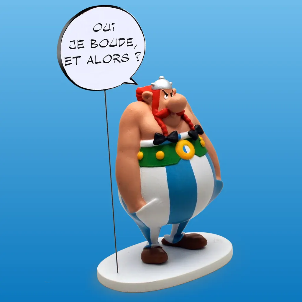 Obelix: Ja, ich schmolle