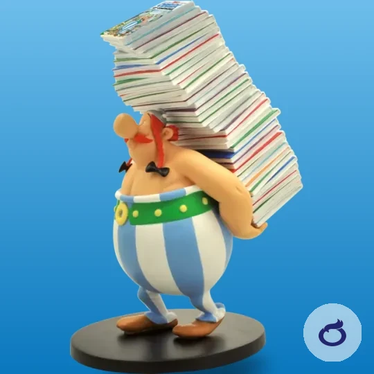 Obelix, Stapel Alben