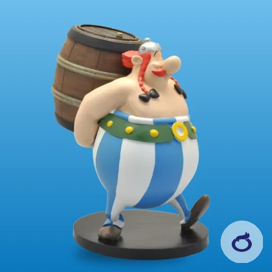 Obelix und sein Fass