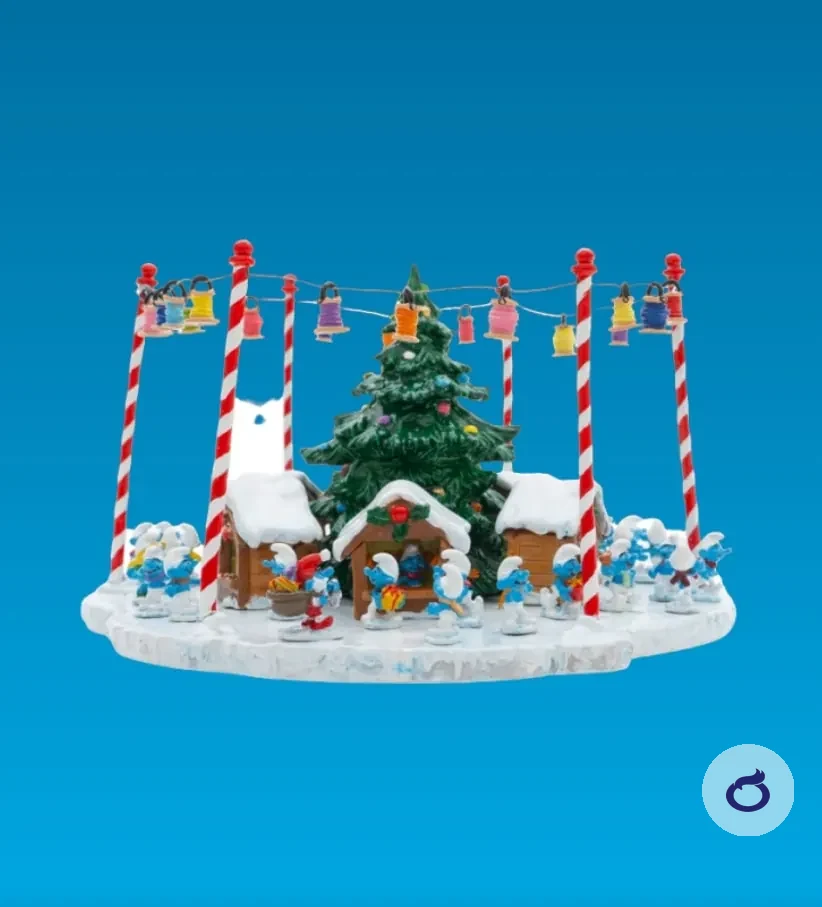 Pixi-Figur: Der Weihnachtsmarkt der Schlümpfe