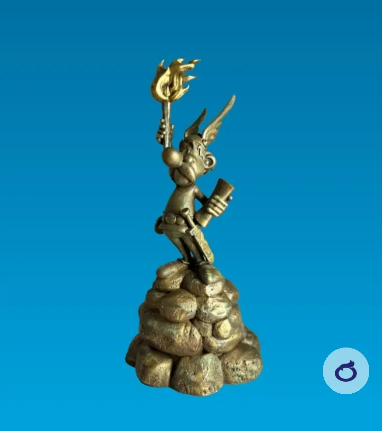 Pixi Bronzefigur Asterix: Freiheit erleuchtet die Welt