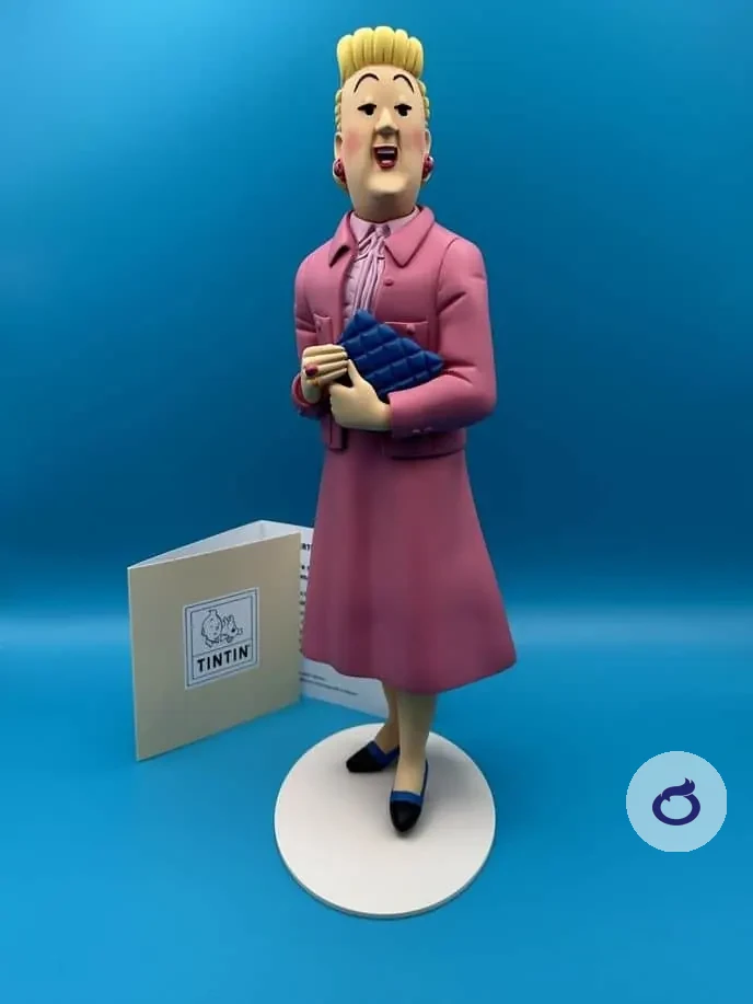 Castafiore-Statuette aus dem Imaginären Museum von Tim und Struppi
