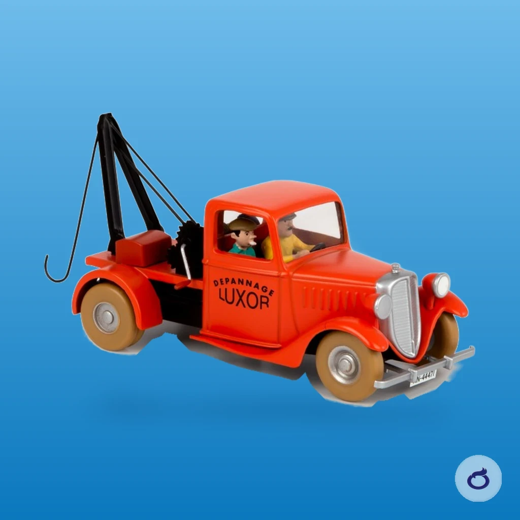 Der Abschleppwagen Luxor, Tim und Struppi Autos Nr. 11